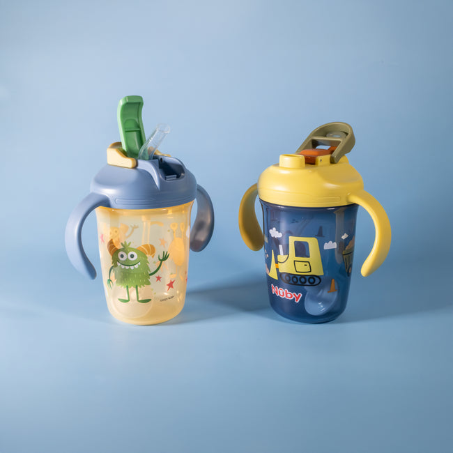 2 monsters 1 cup 2-in-1 Toddler Cup (2 Pack)