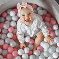 Kids' Ball Pit for Home with 200 Balls | Pink