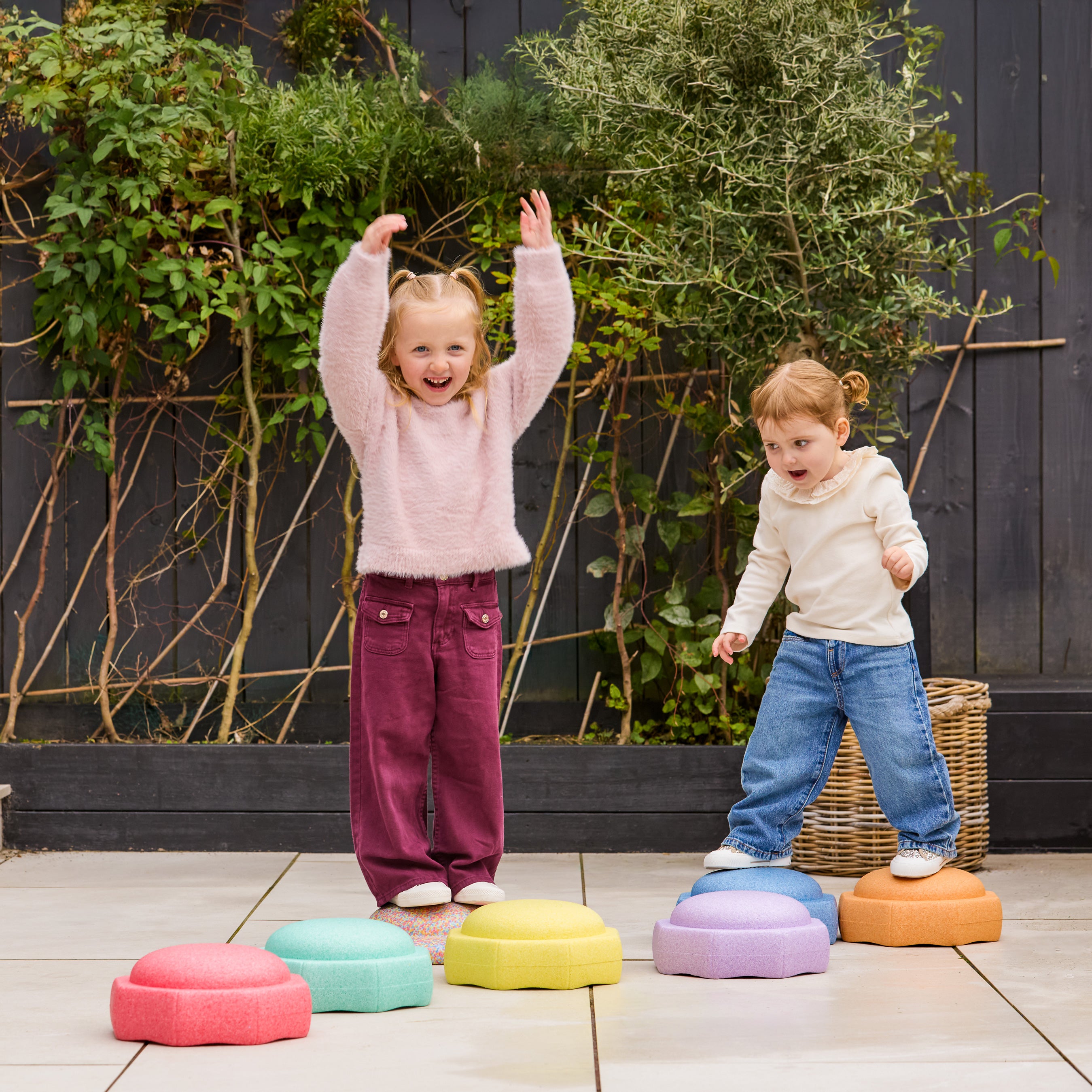 StepPebbles and FREE Balance Board | Pastel