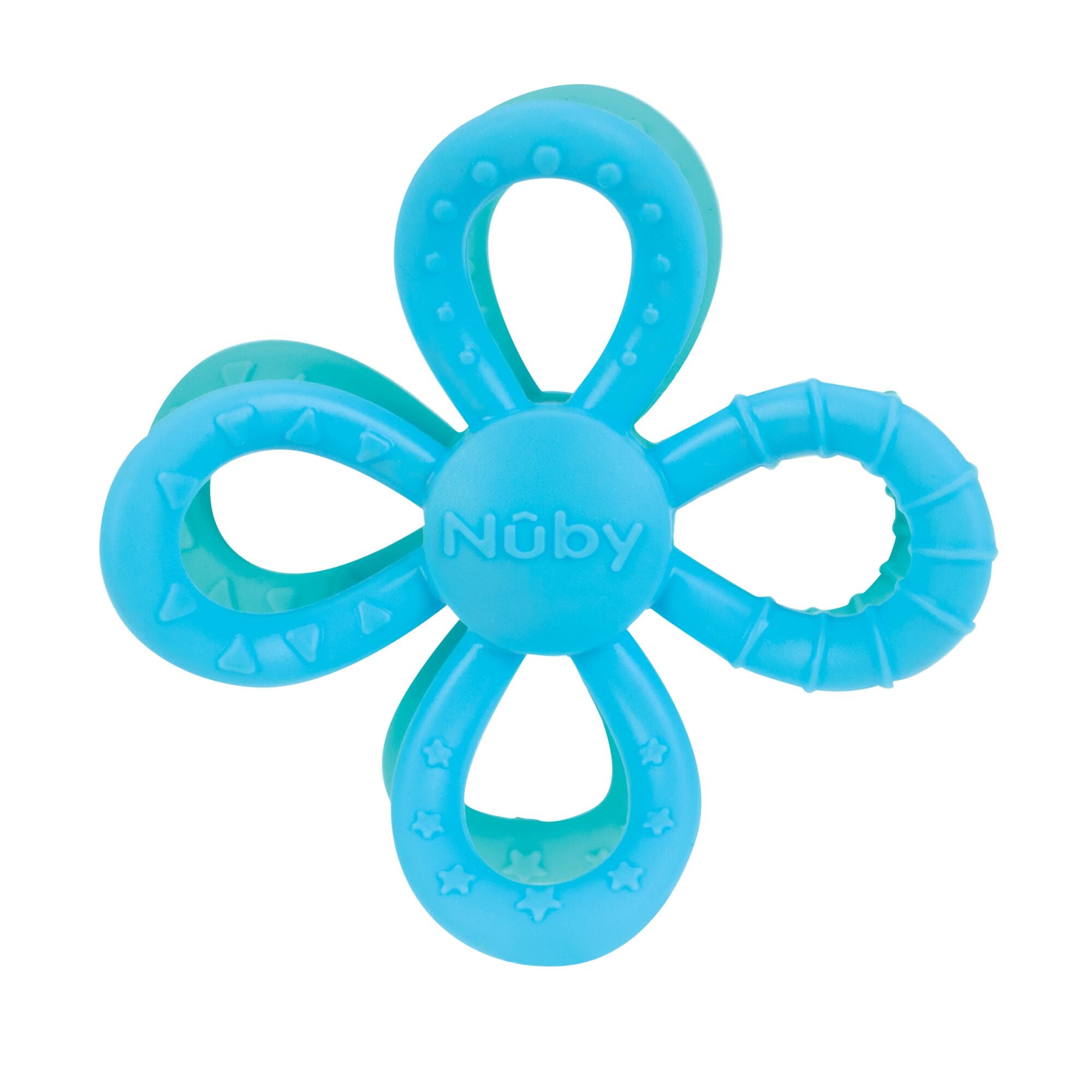 Fun Loops Teether | Blue/Aqua