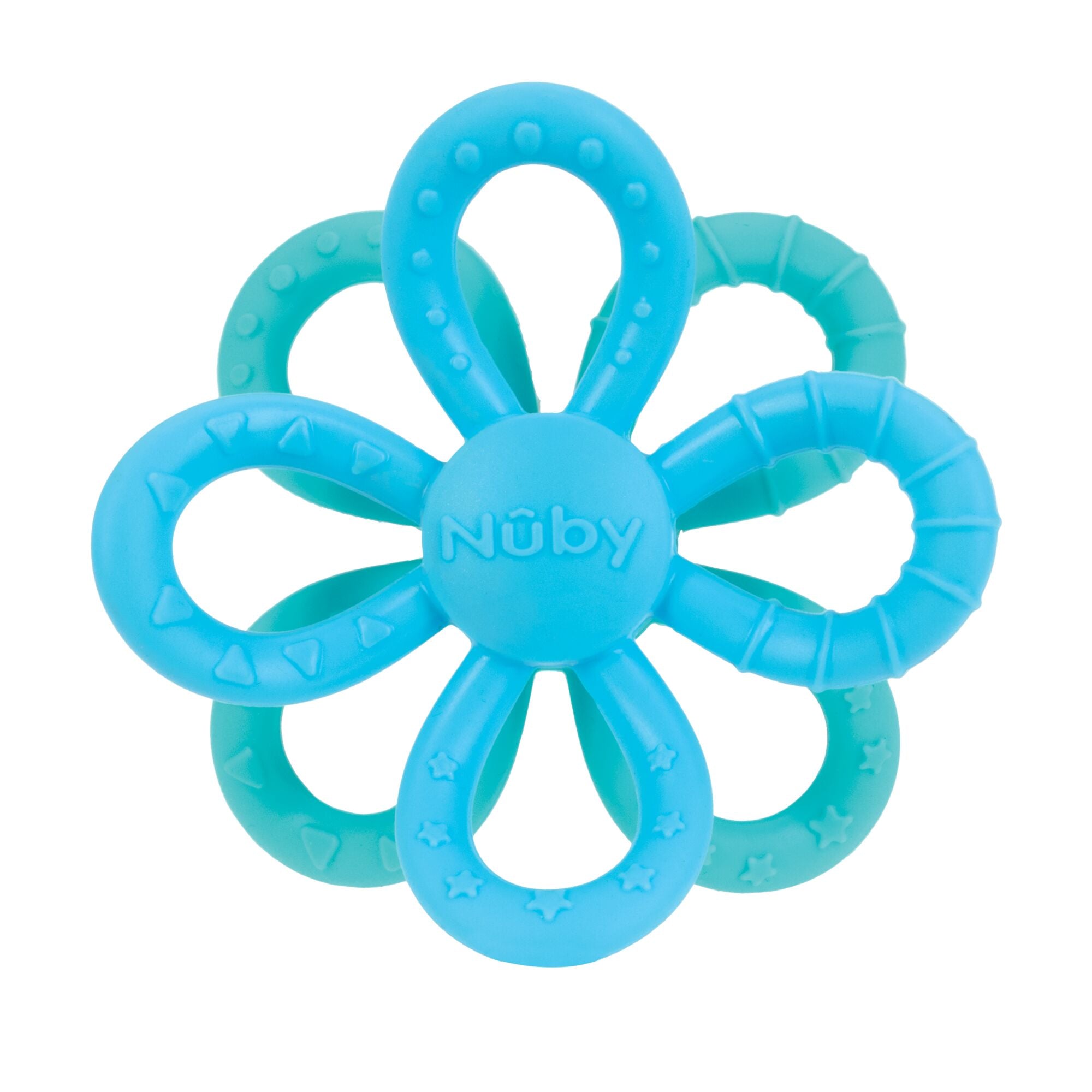 Fun Loops Teether | Blue/Aqua