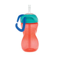 Clik-it Travel Straw Cup with Carabiner (3 Pack) | Red/Green/Blue