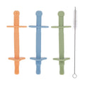 Tube Teethers (3 Pack) | Orange, Blue & Green