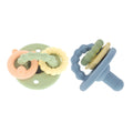 Silicone Charms (2 Pack) | Green/Blue