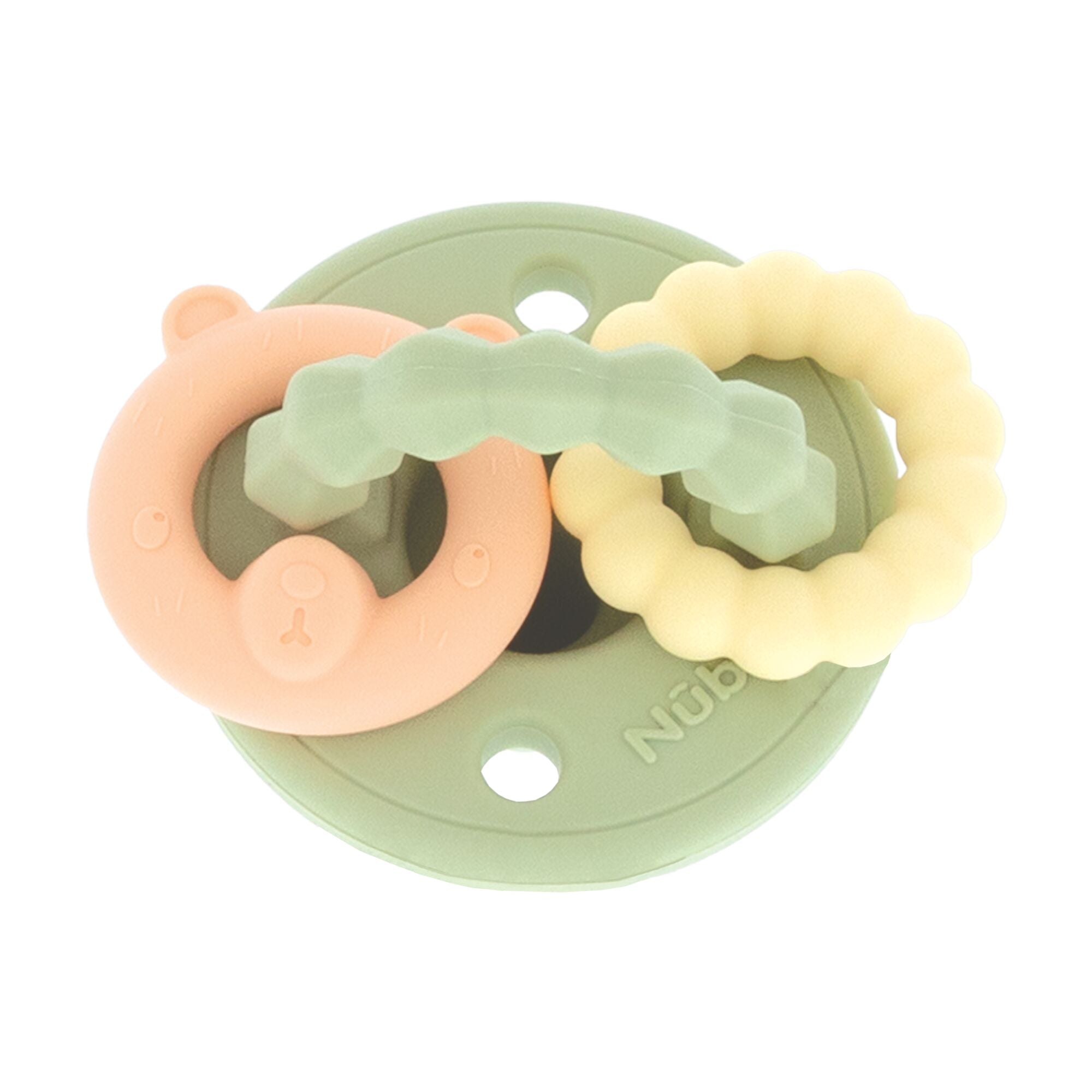 Silicone Charms (2 Pack) | Green/Blue