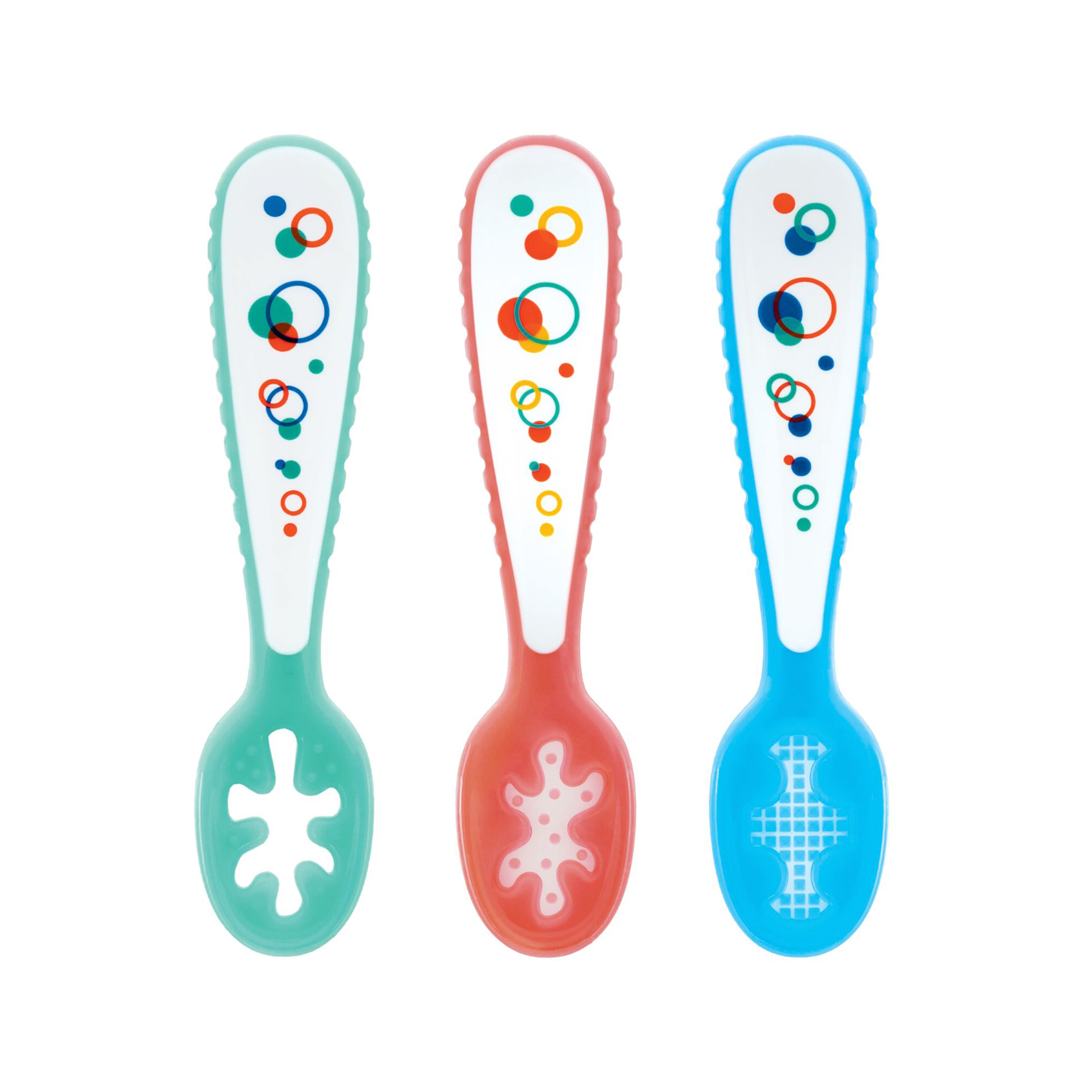 3-Stage Silicone Dipping Spoons | Bubbles