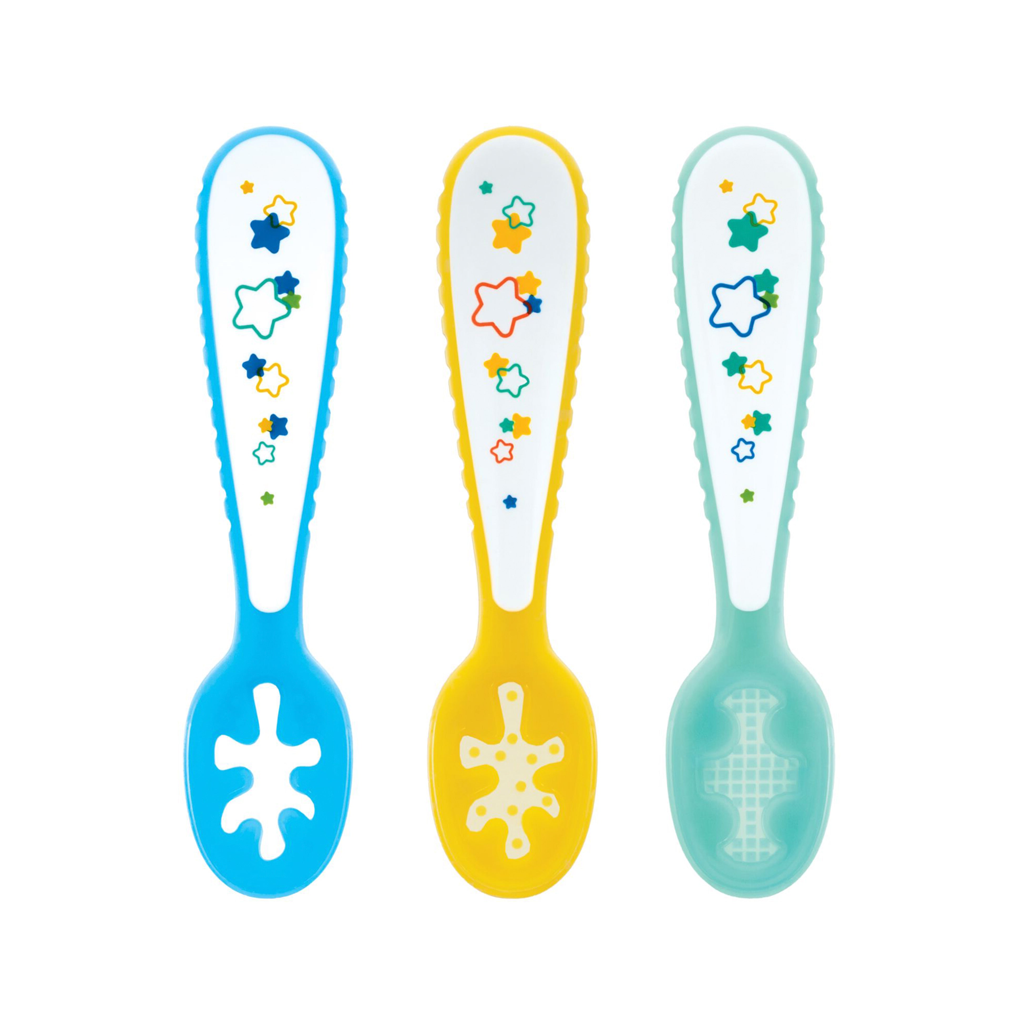 3-Stage Silicone Dipping Spoons | Stars