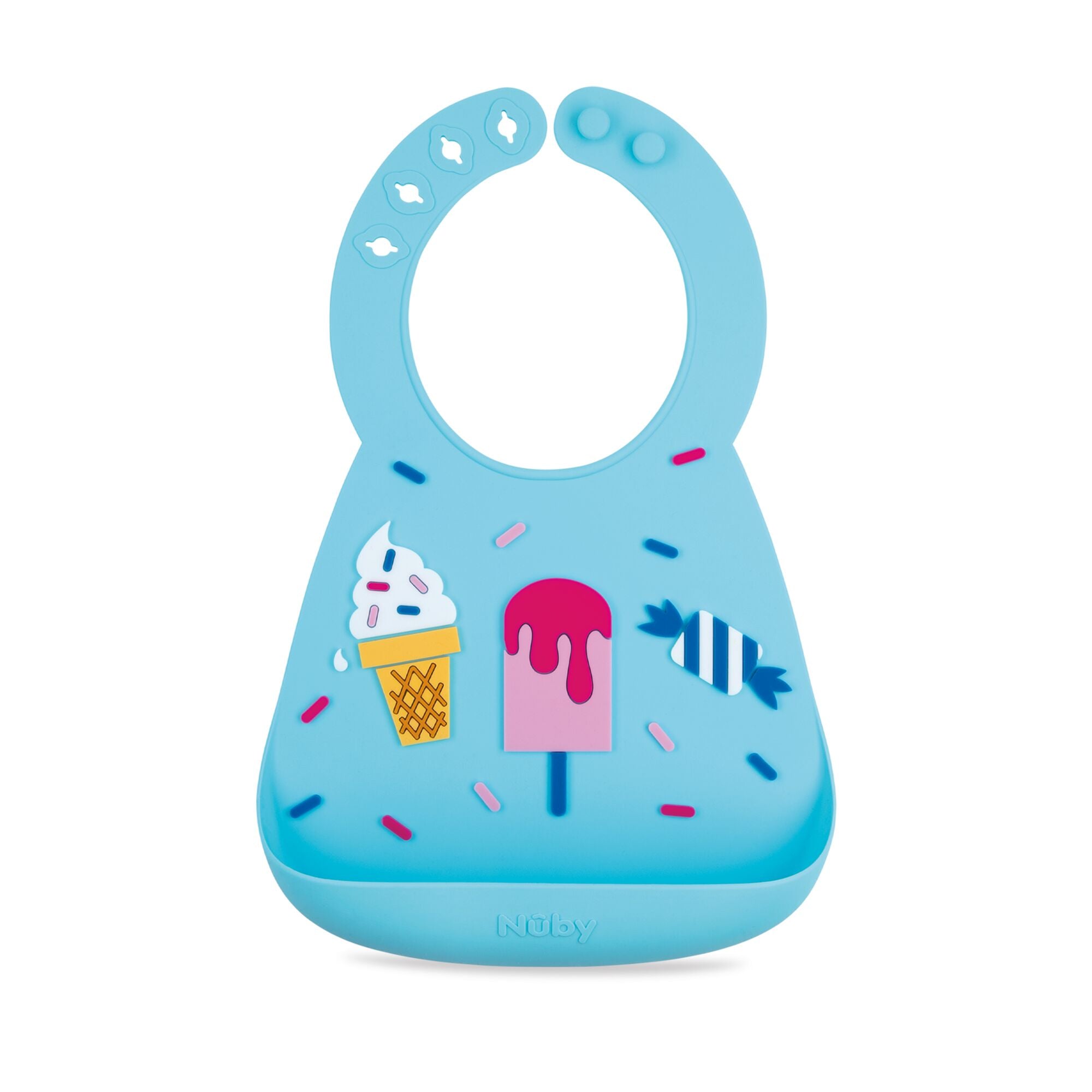 On-the-Go 3D Silicone Feeding Bib