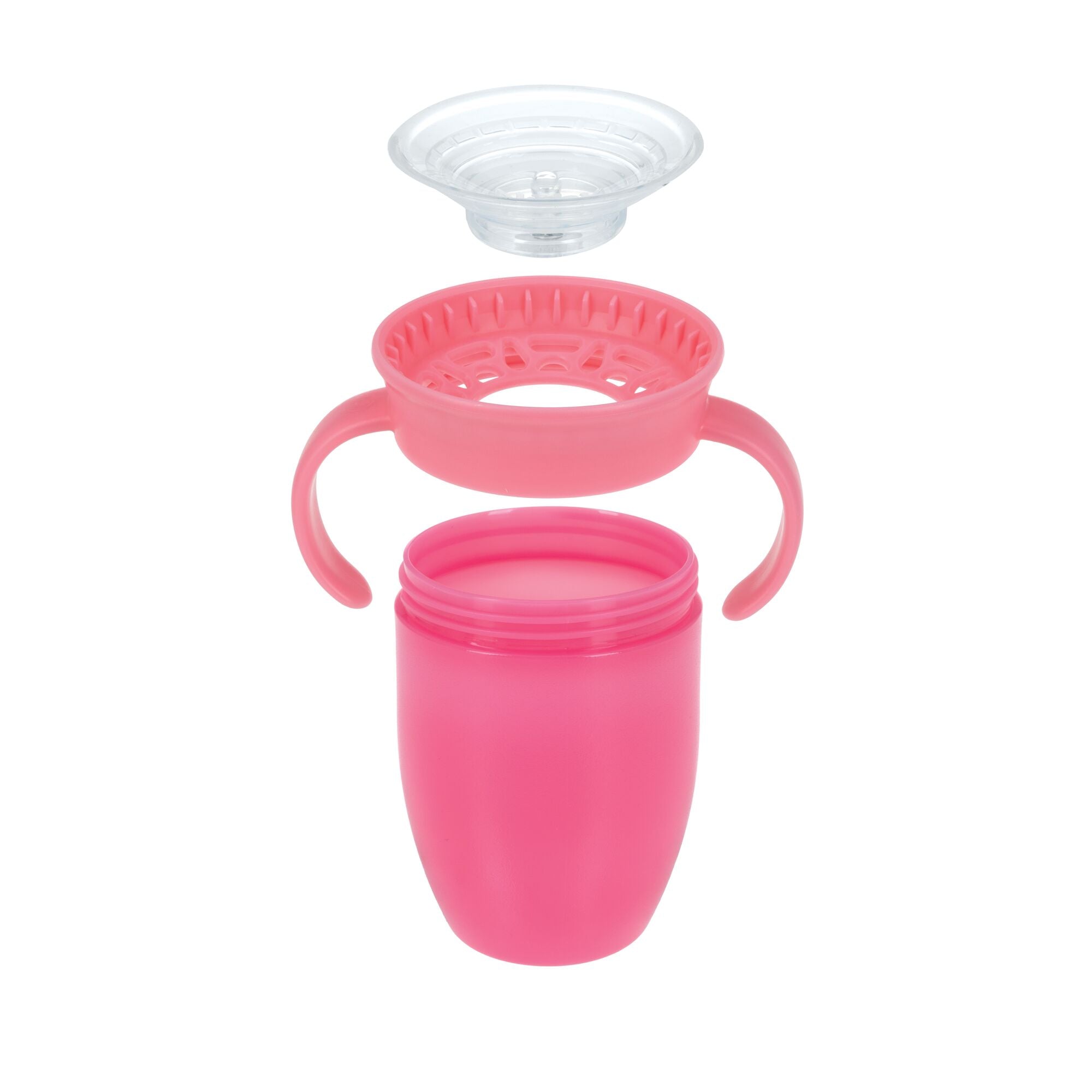 360 Wonder Cup with Handles (3 Pack - 7 oz) | Purple/Pink/Aqua