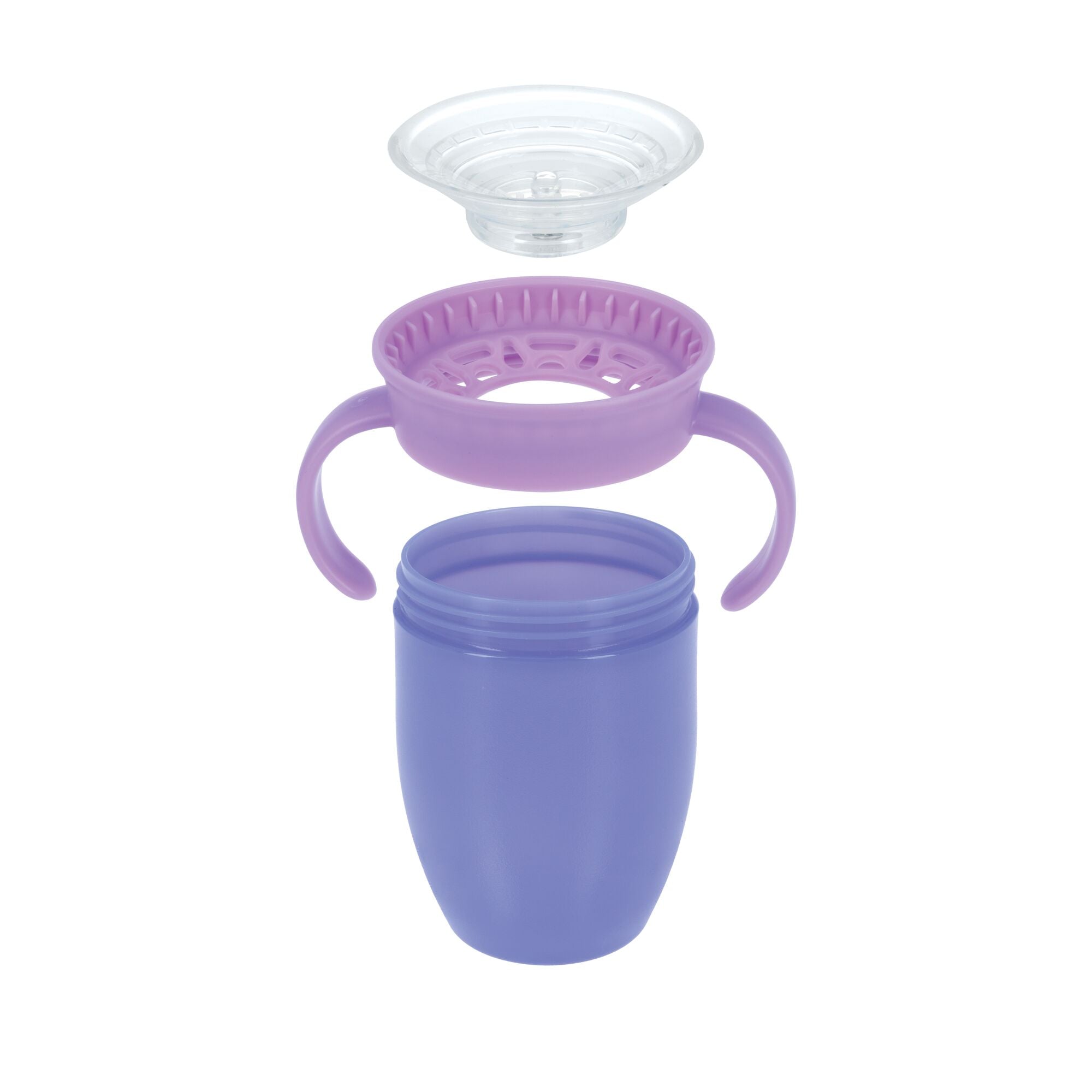 360 Wonder Cup with Handles (2 Pack - 7 oz) | Pink/Aqua