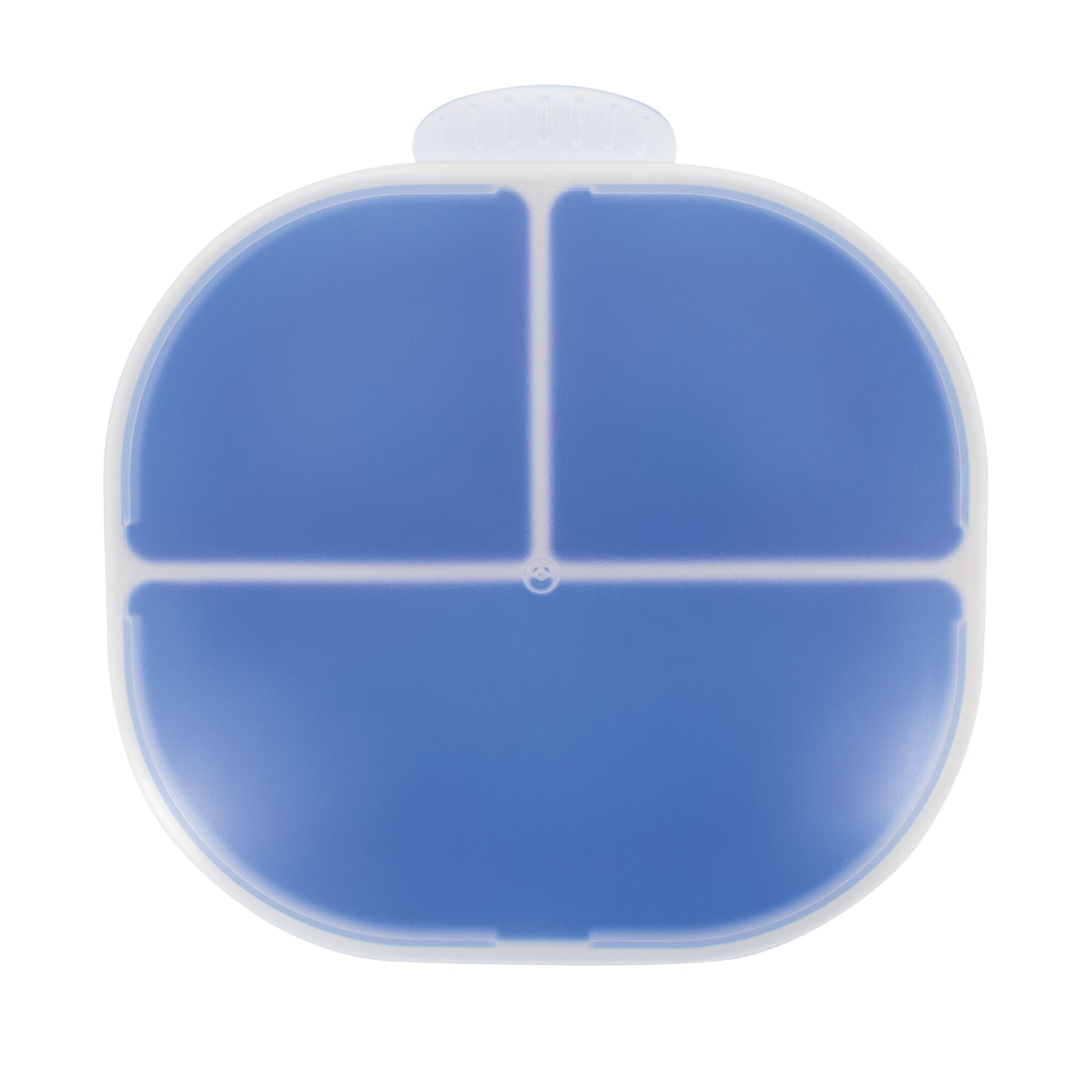 Rectangular Silicone Suction Plate (2 Pack) | Yellow / Blue