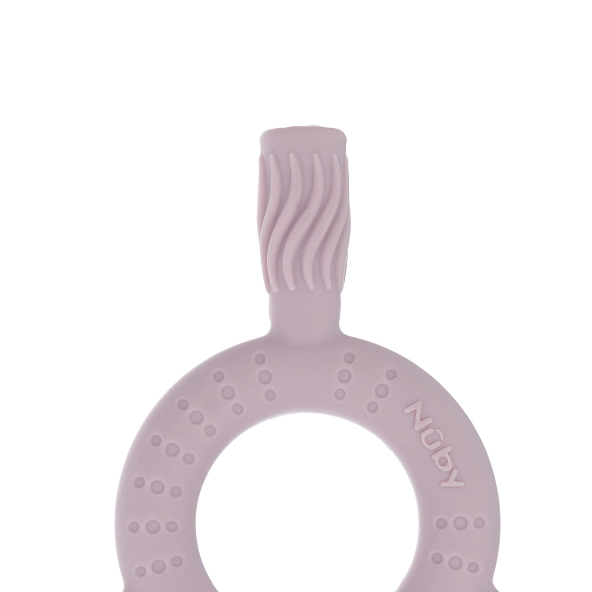 Hollow Sensory Tube Teethers | Pink/Plum