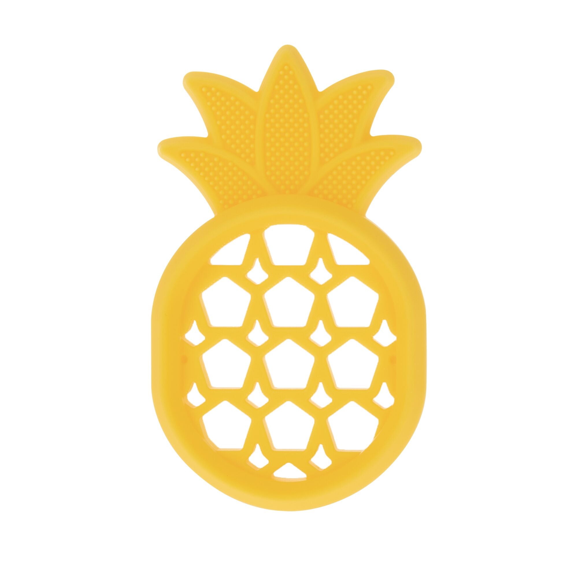 Silicone Mini Teethers (2 Pack) | Orange & Pineapple