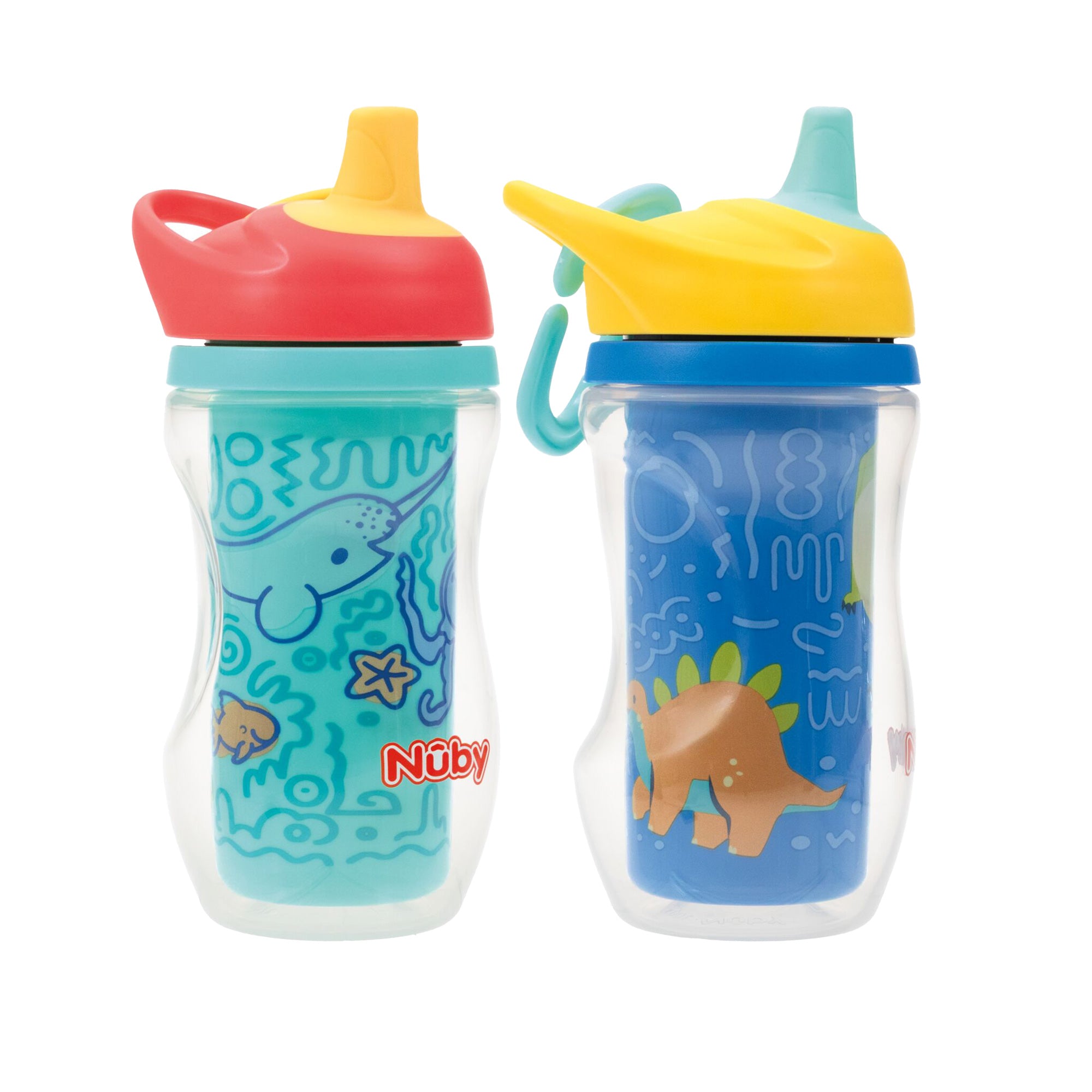 Active Sipper Insulated Cup | Aqua & Blue