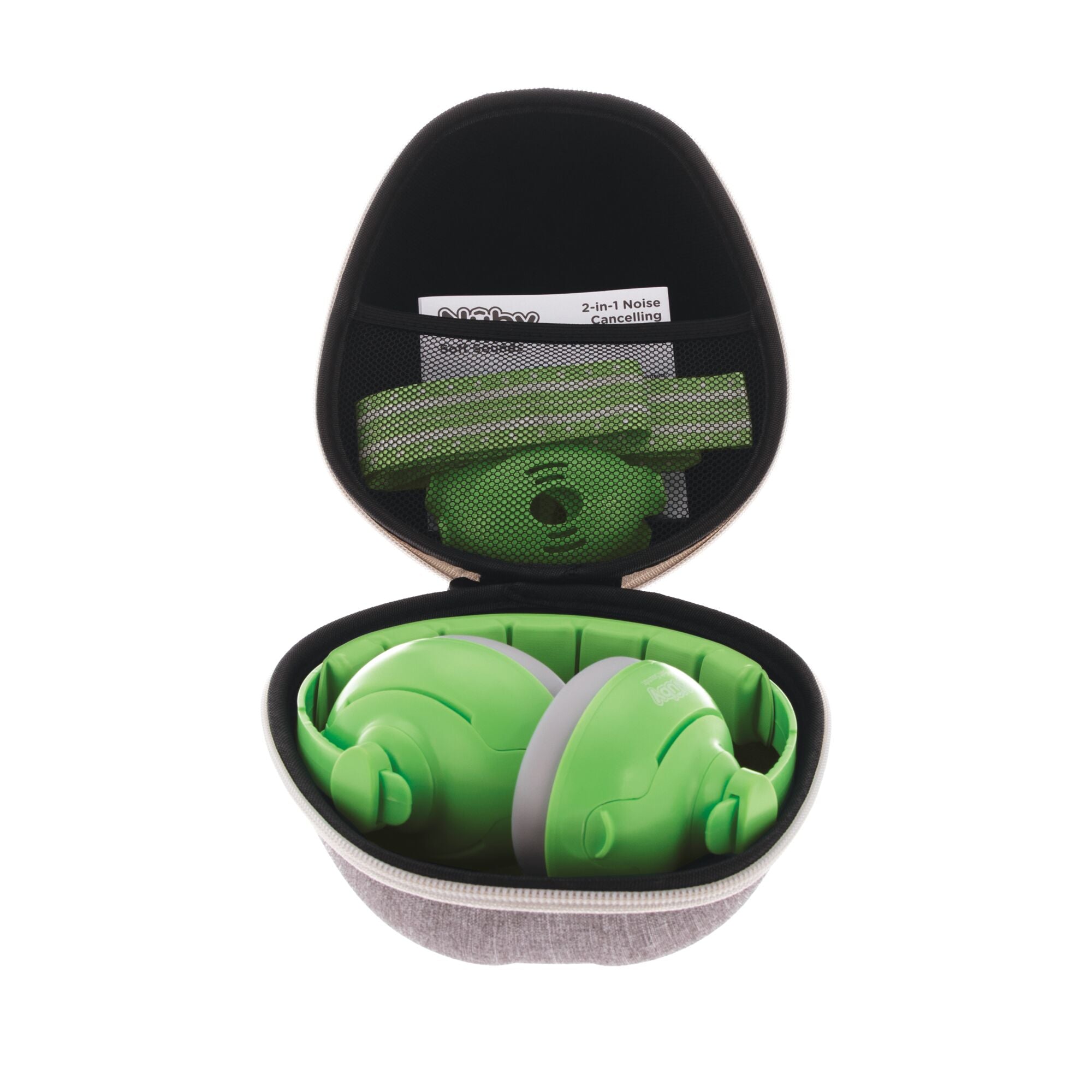 Soft Sounds 2-in-1 Noise Cancelling Earmuffs | Green