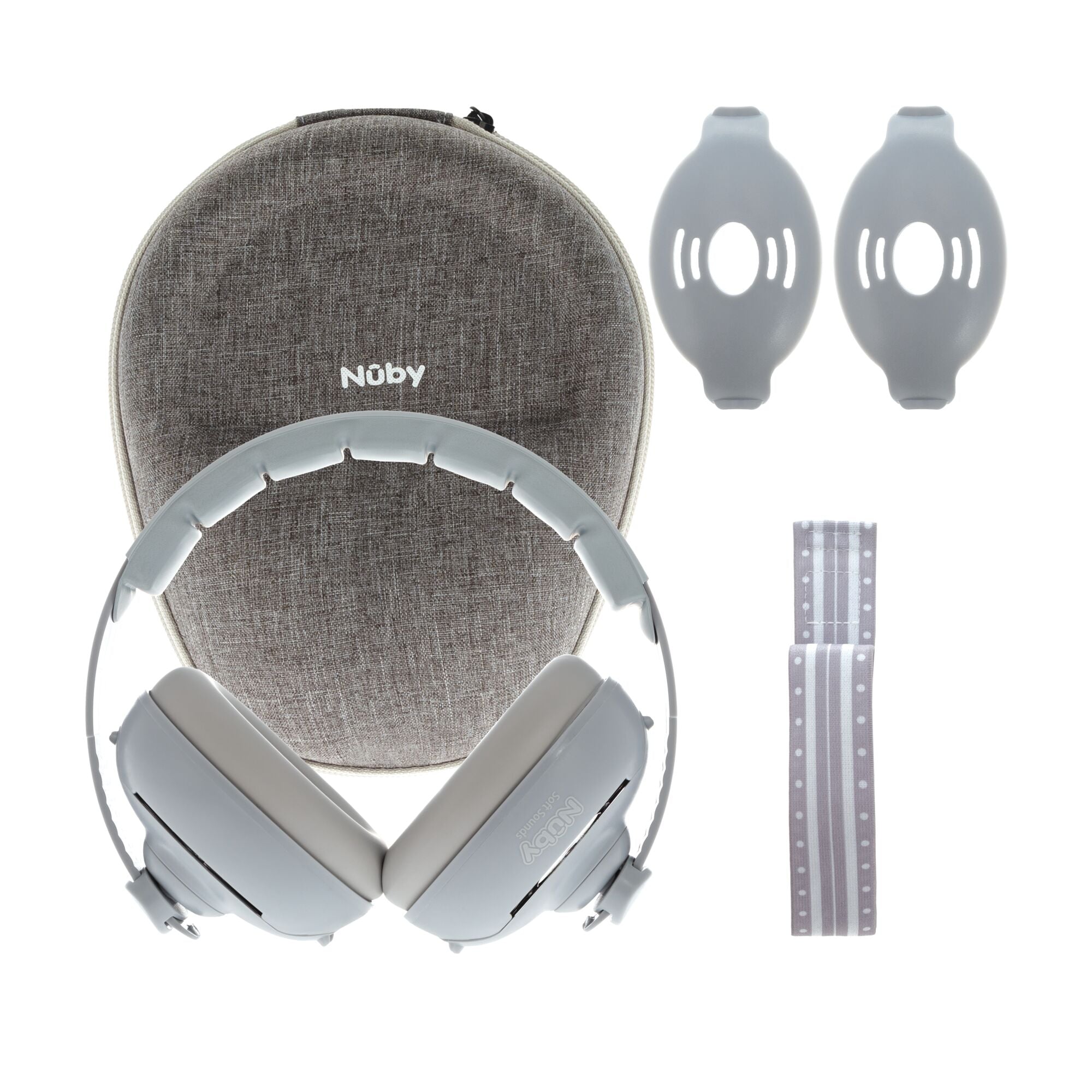 Soft Sounds 2-in-1 Noise Cancelling Earmuffs | Grey