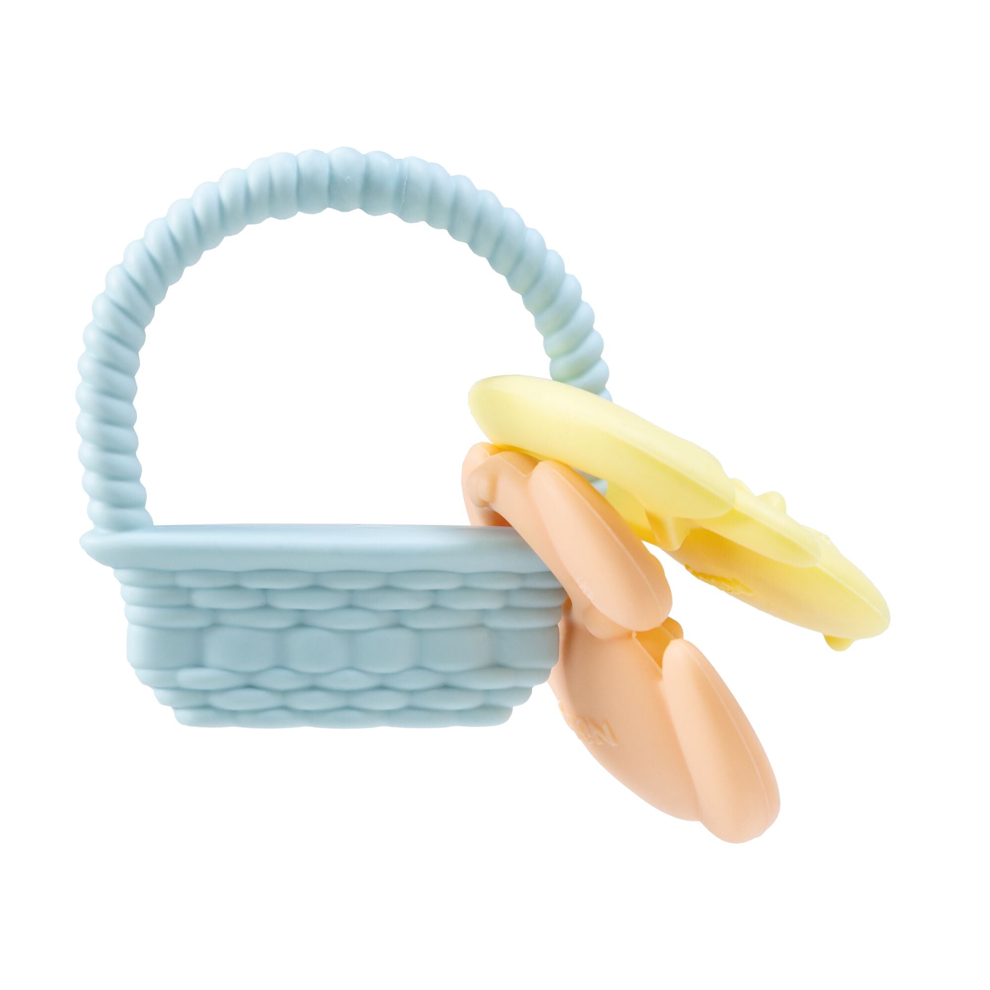 Silicone Bunny Basket Teether