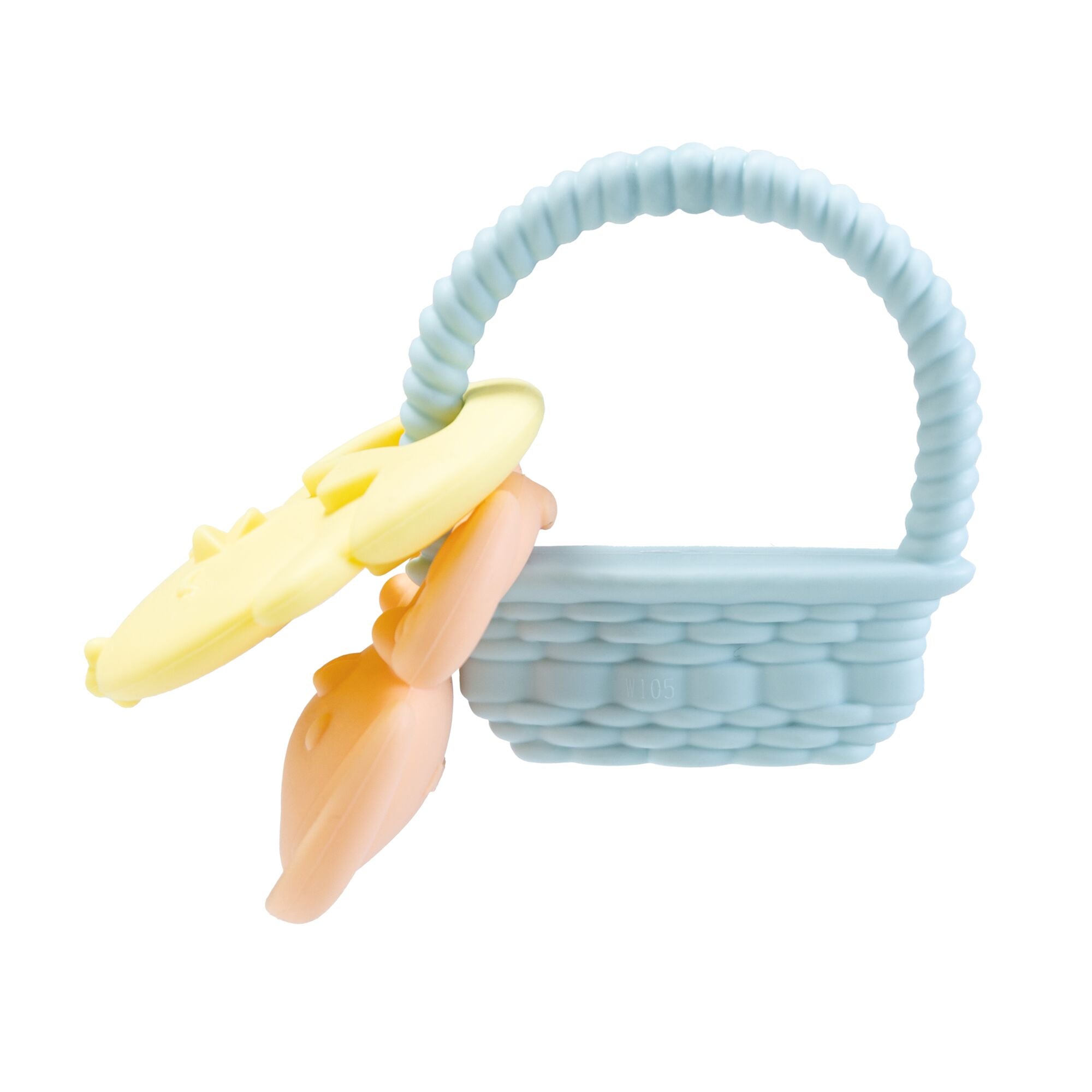 Silicone Bunny Basket Teether