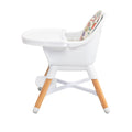 4-in-1 Multi-Use High Chair | White Geometrics