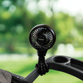 Oscillating Stroller Fan | Black