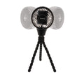Oscillating Stroller Fan | Black