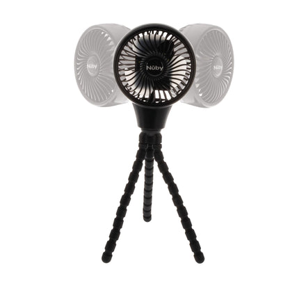 Oscillating Stroller Fan | Black