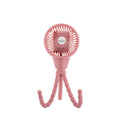 Oscillating Stroller Fan | Pink