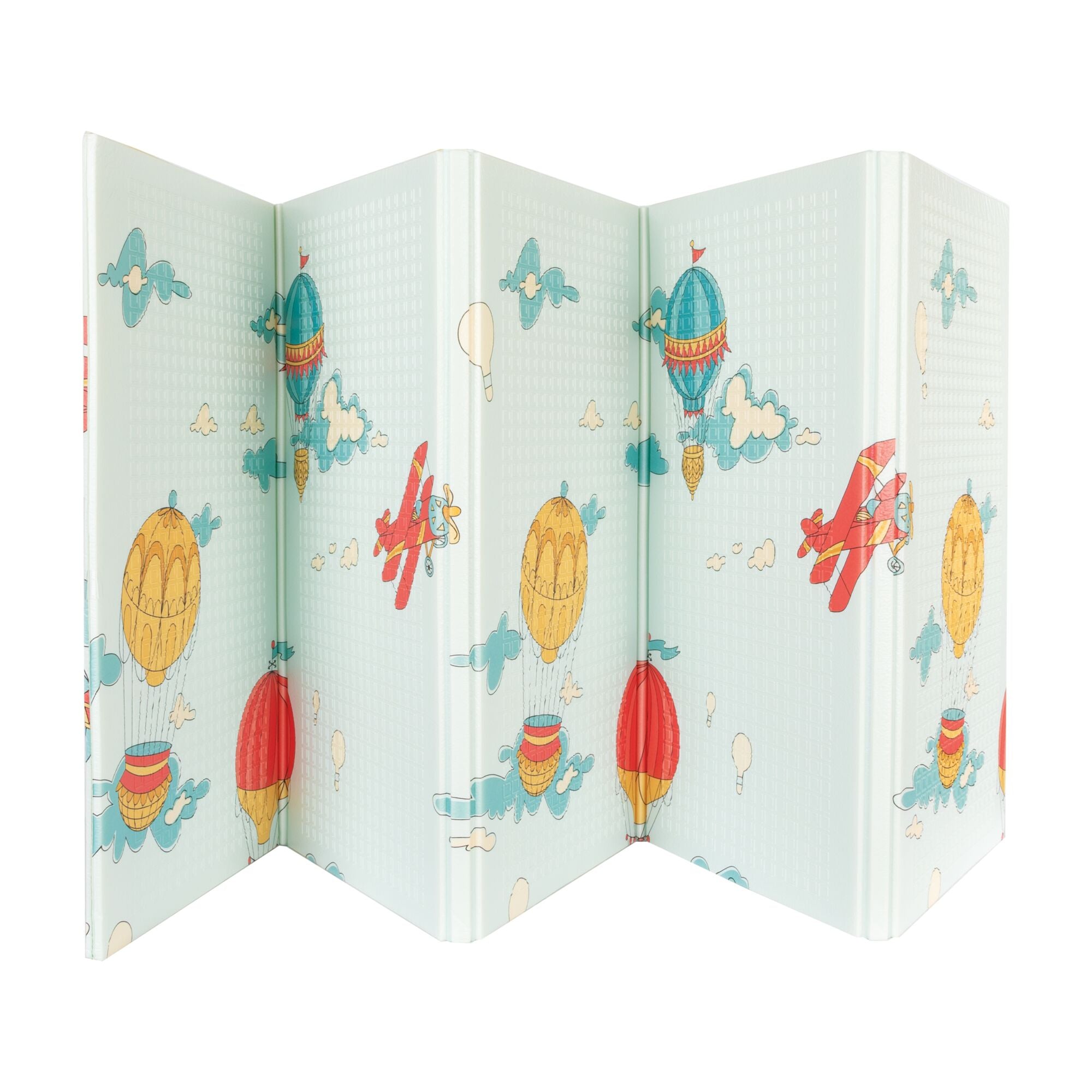 Reversible Floor Mat | Hot Air Balloons