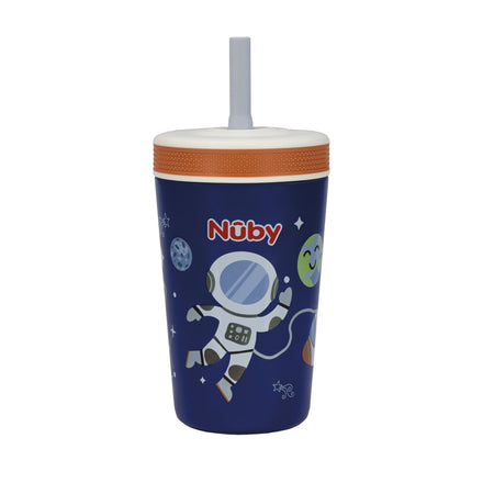 Thirsty Kids Flexstraw Stainless Steel Cup | Astronaut