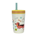 Thirsty Kids Flexstraw Stainless Steel Cup | Dogs