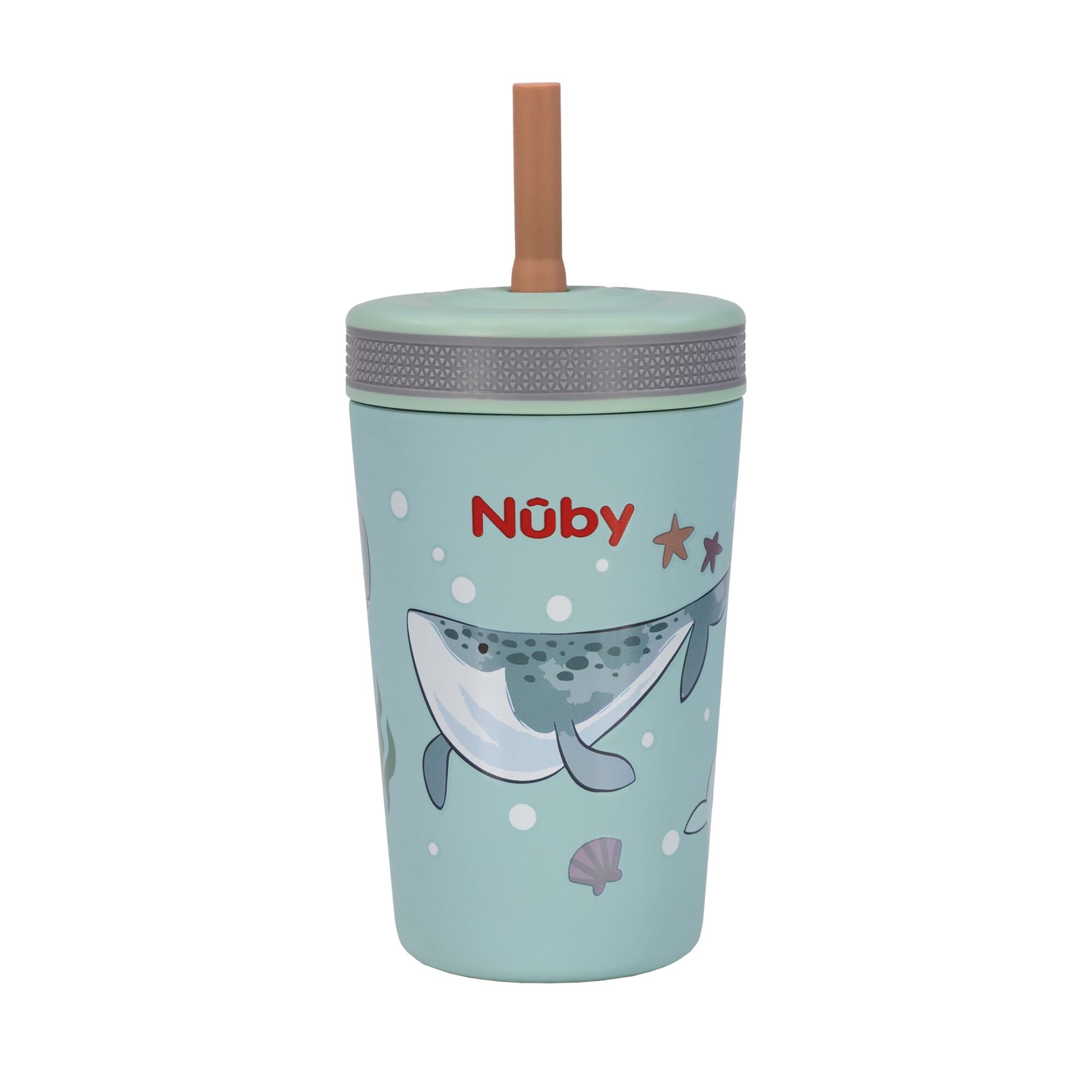 Thirsty Kids Flexstraw Stainless Steel Cup | Whales