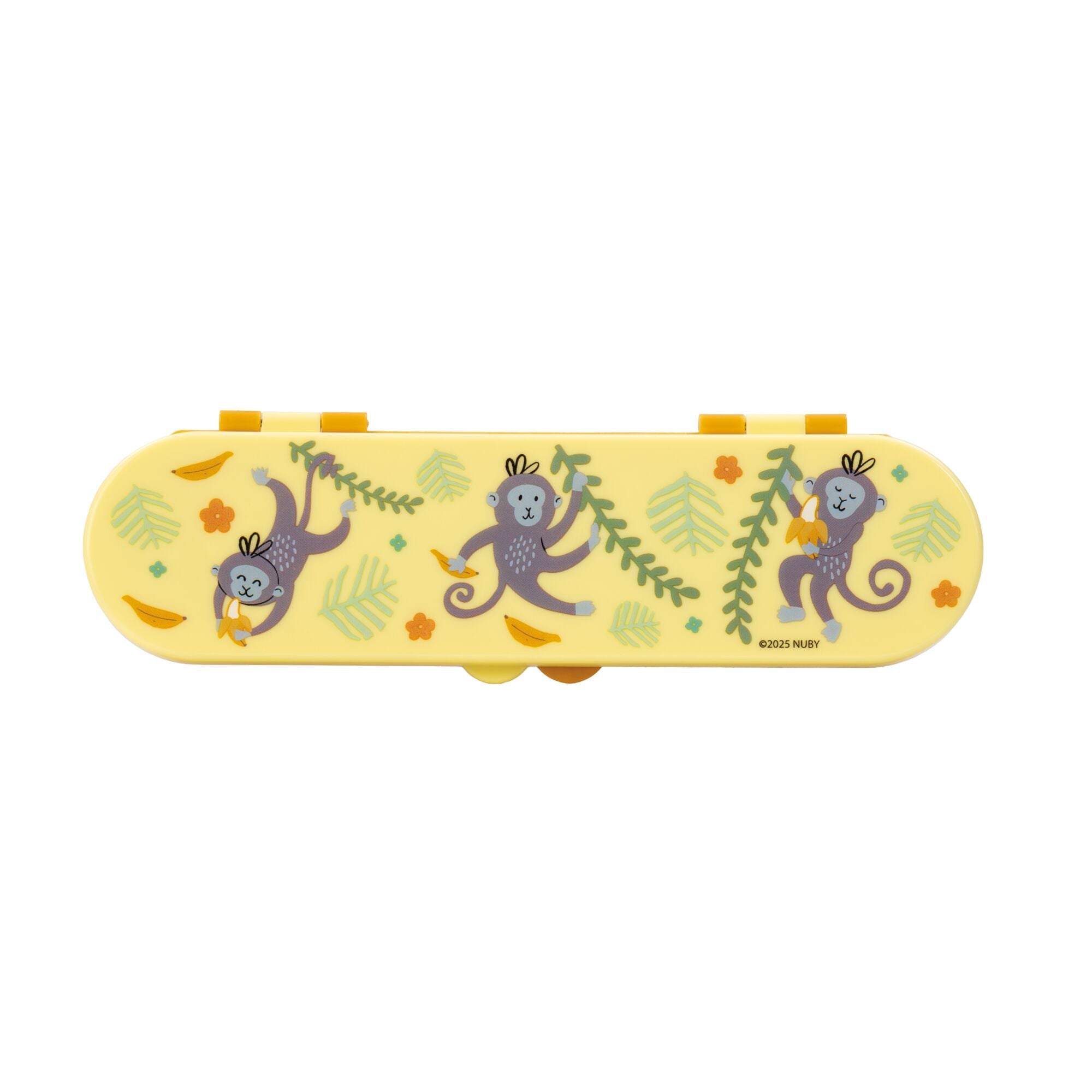 Stainless Steel Toddler Utensil Set | Monkey