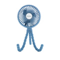 Large LED Stroller Fan | Blue