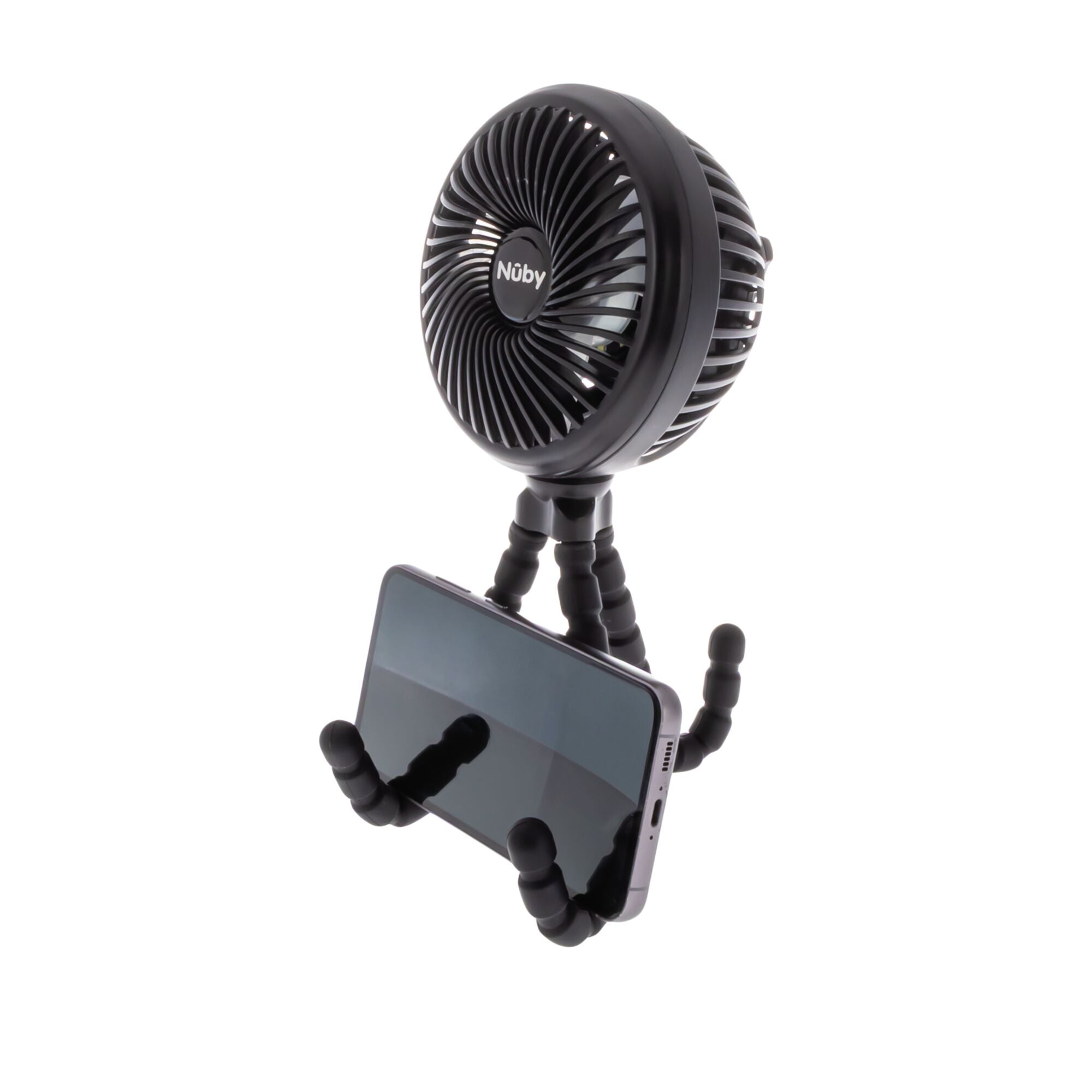 Large LED Stroller Fan | Black