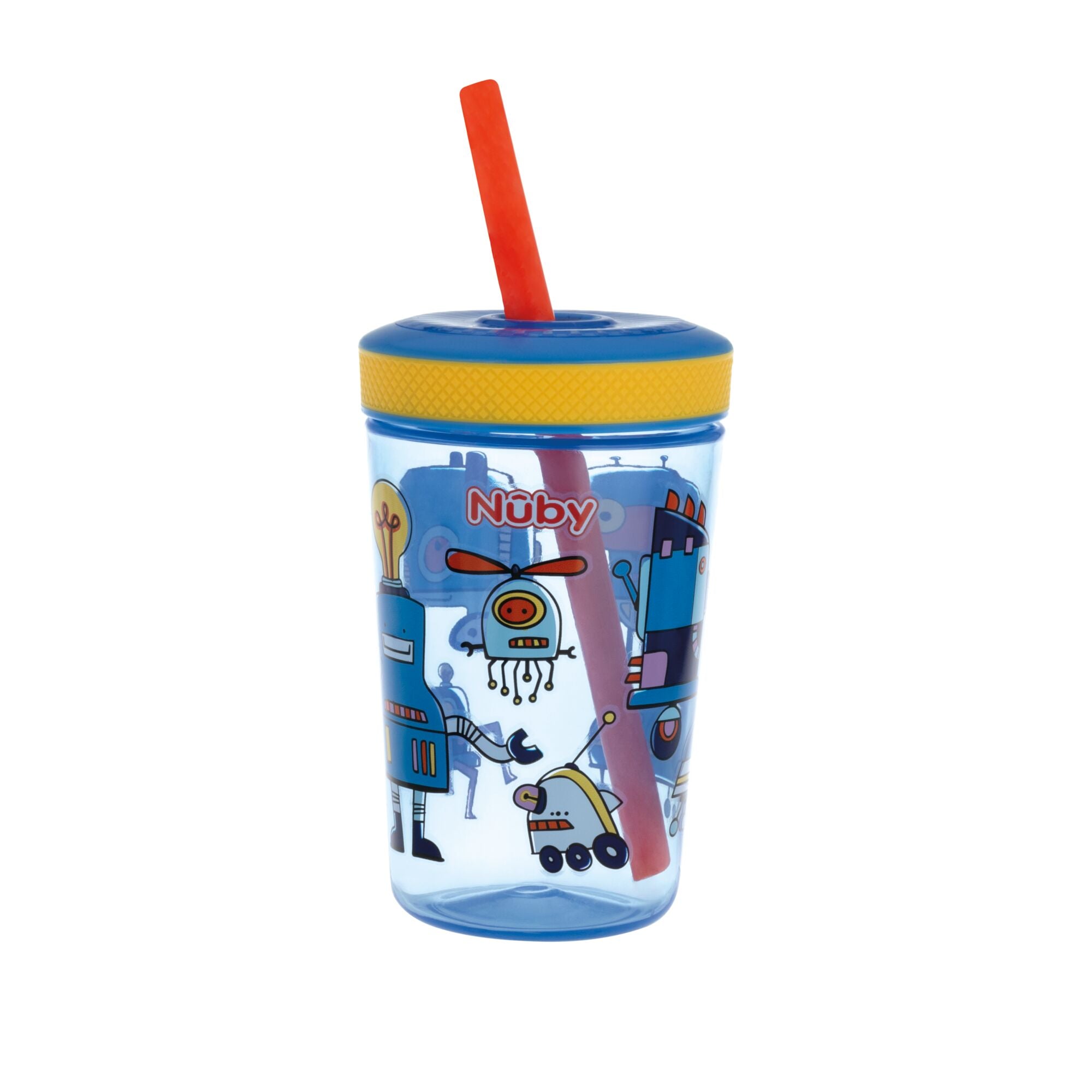 Thirsty Kids Super Sipper Straw Cup | Green & Blue