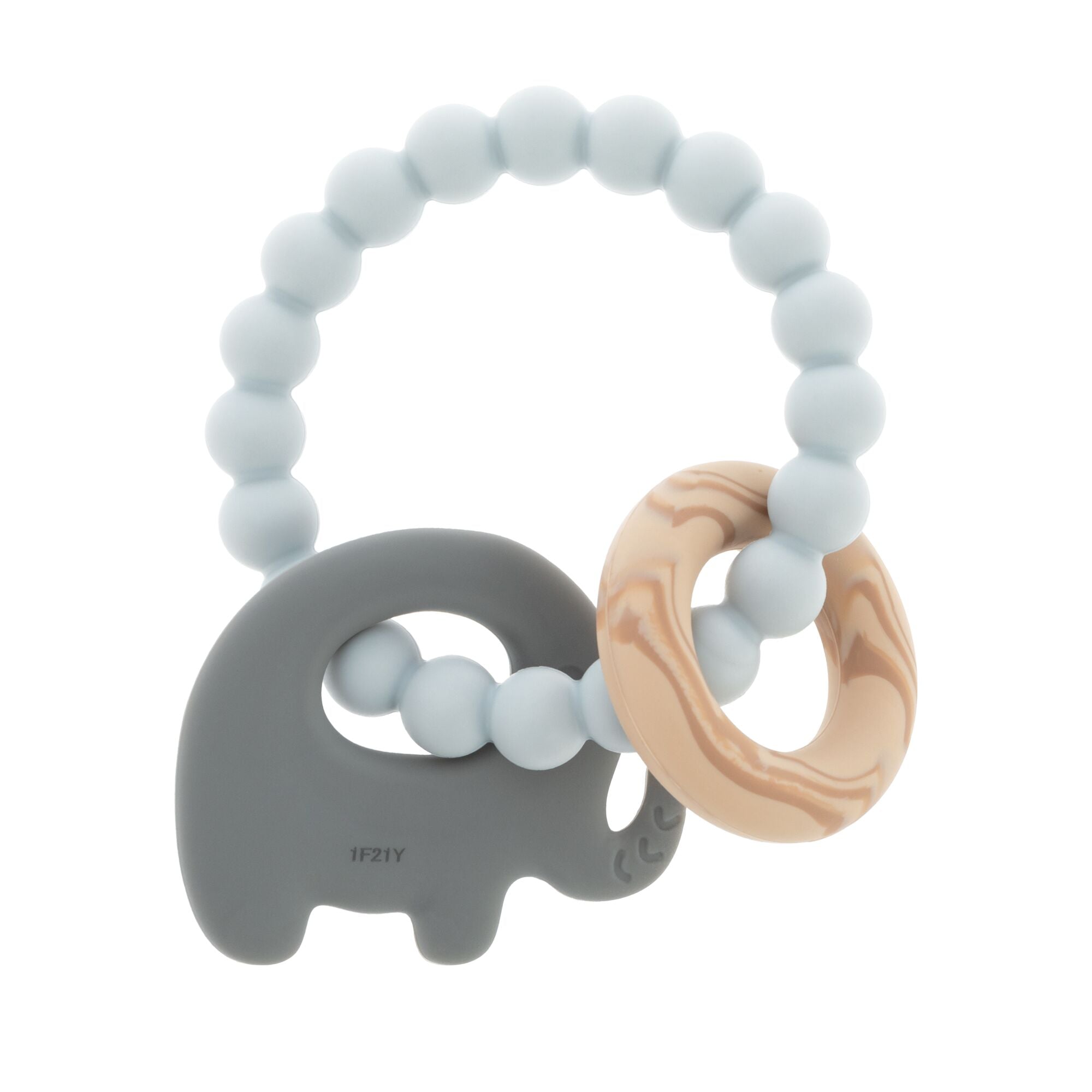 Beaded Silicone Teething Ring