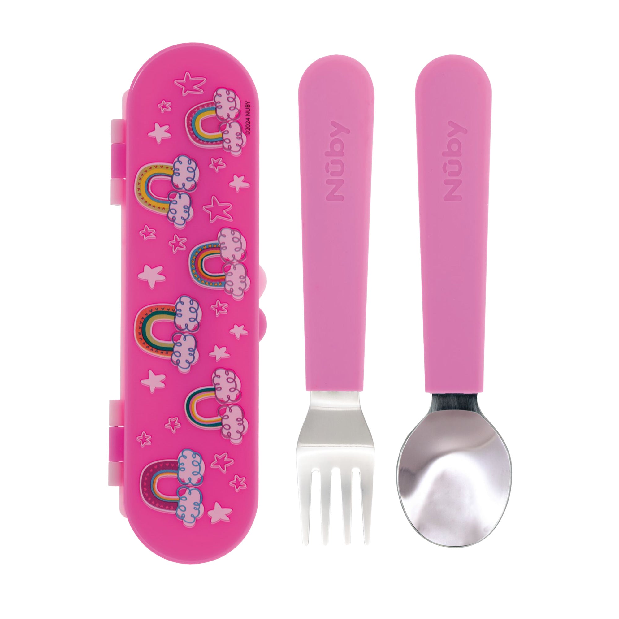 Toddler Utensil Set | Rainbow