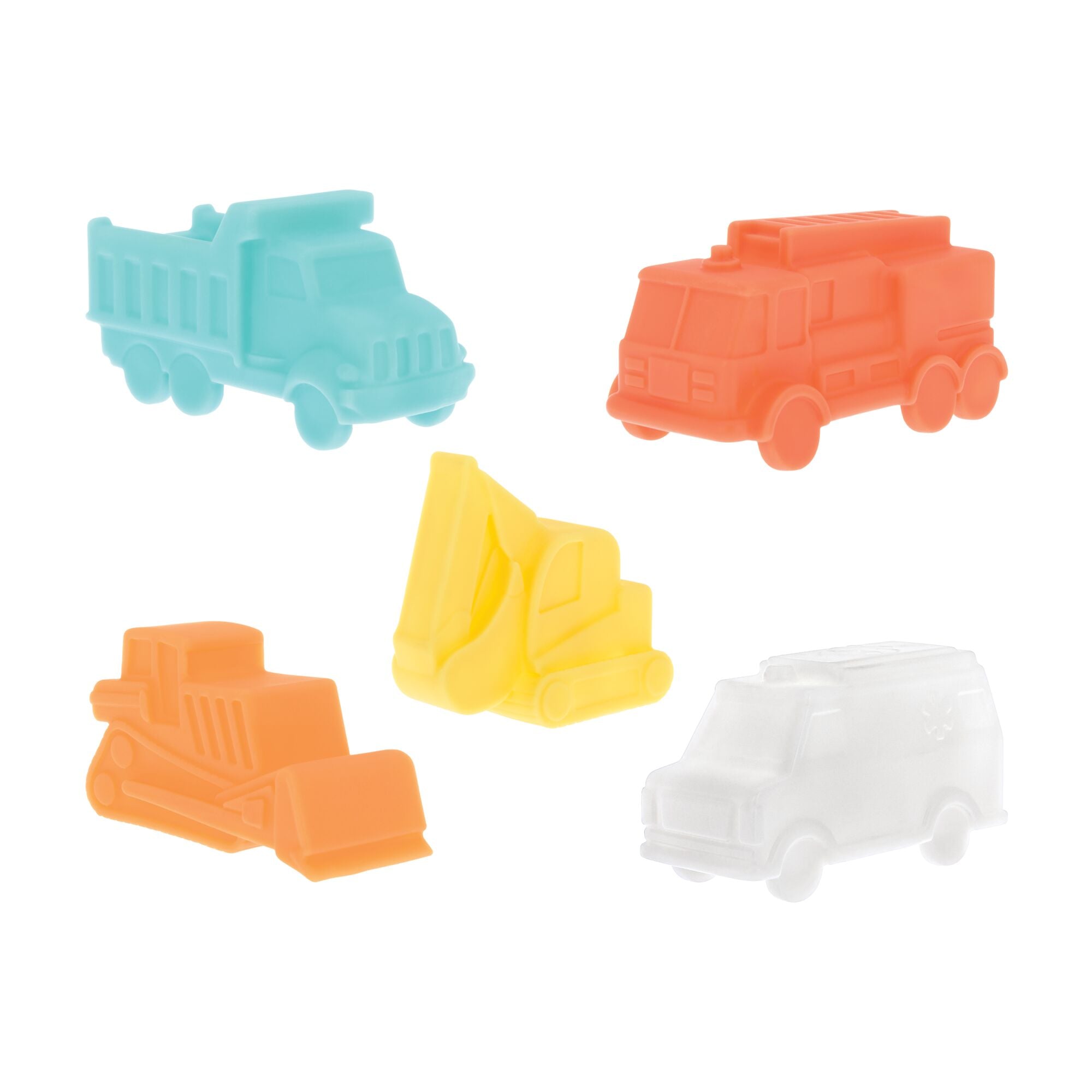 Vehicle Bath Toy Set (5 Pack)