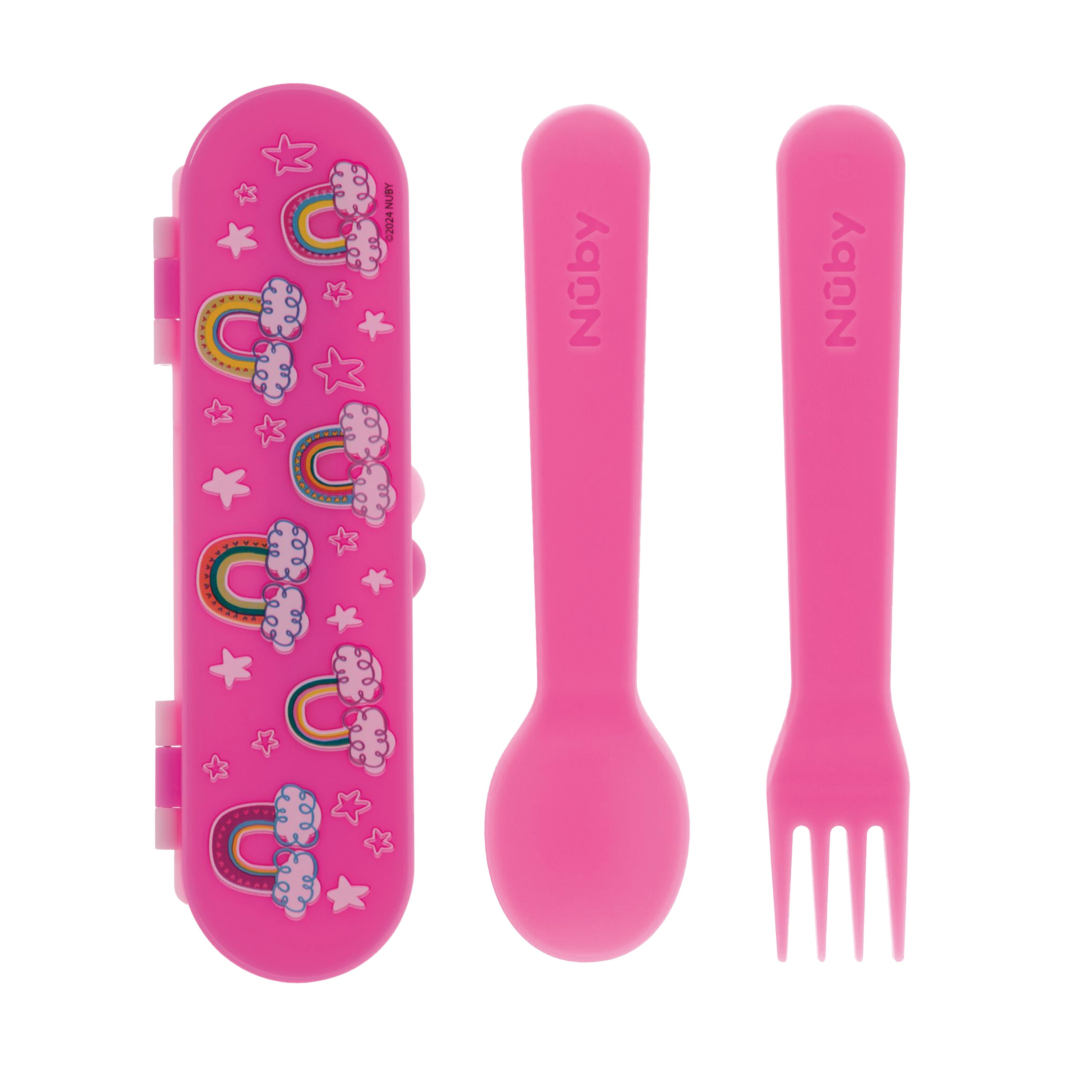 Toddler Utensil Set | Rainbow