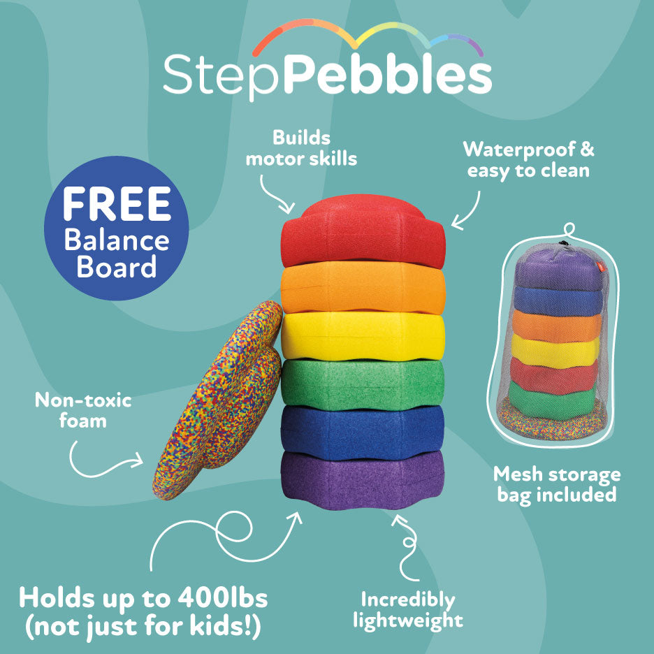 StepPebbles and FREE Balance Board | Primary