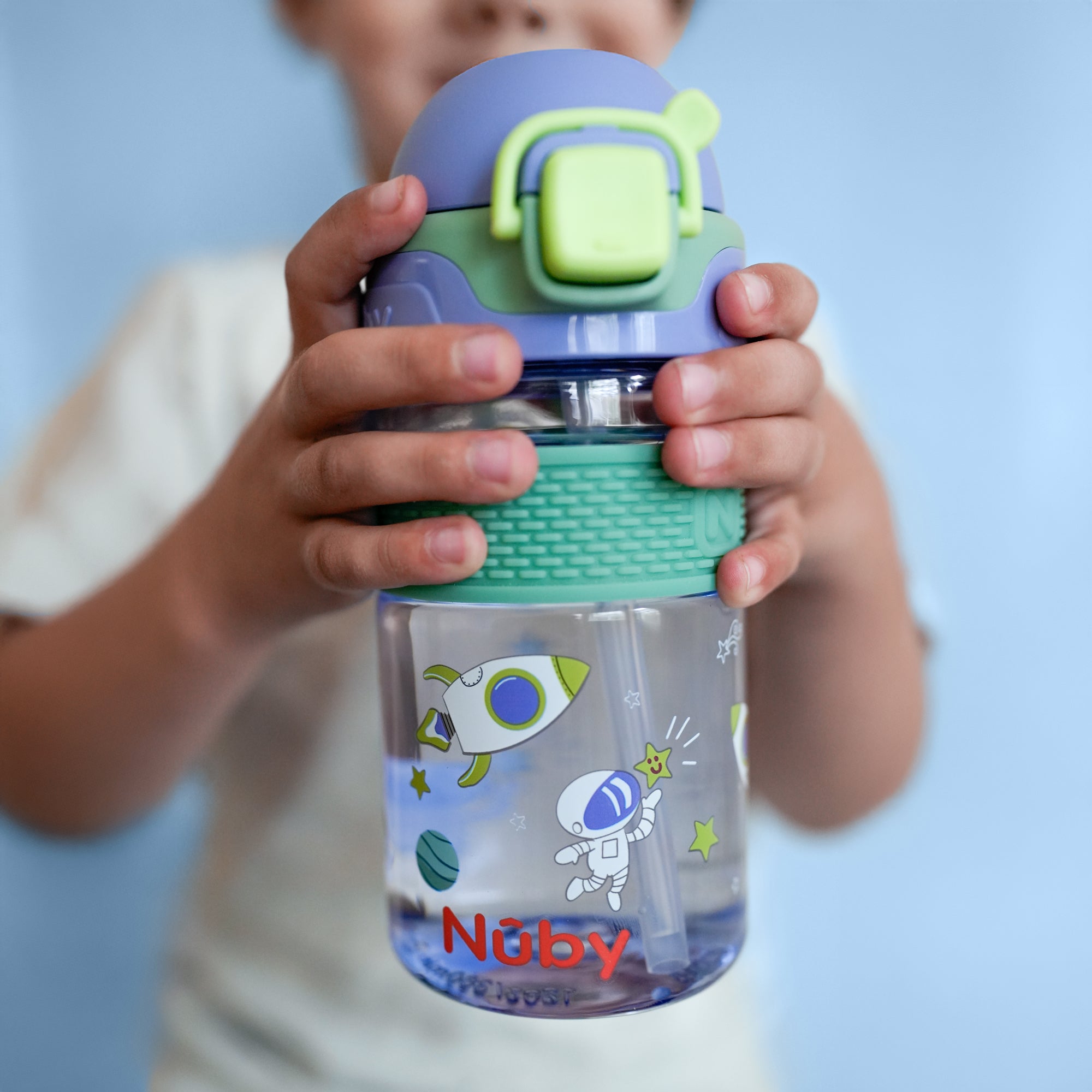 Thirsty Kids Flip-It BOLT Water Bottle  | Space