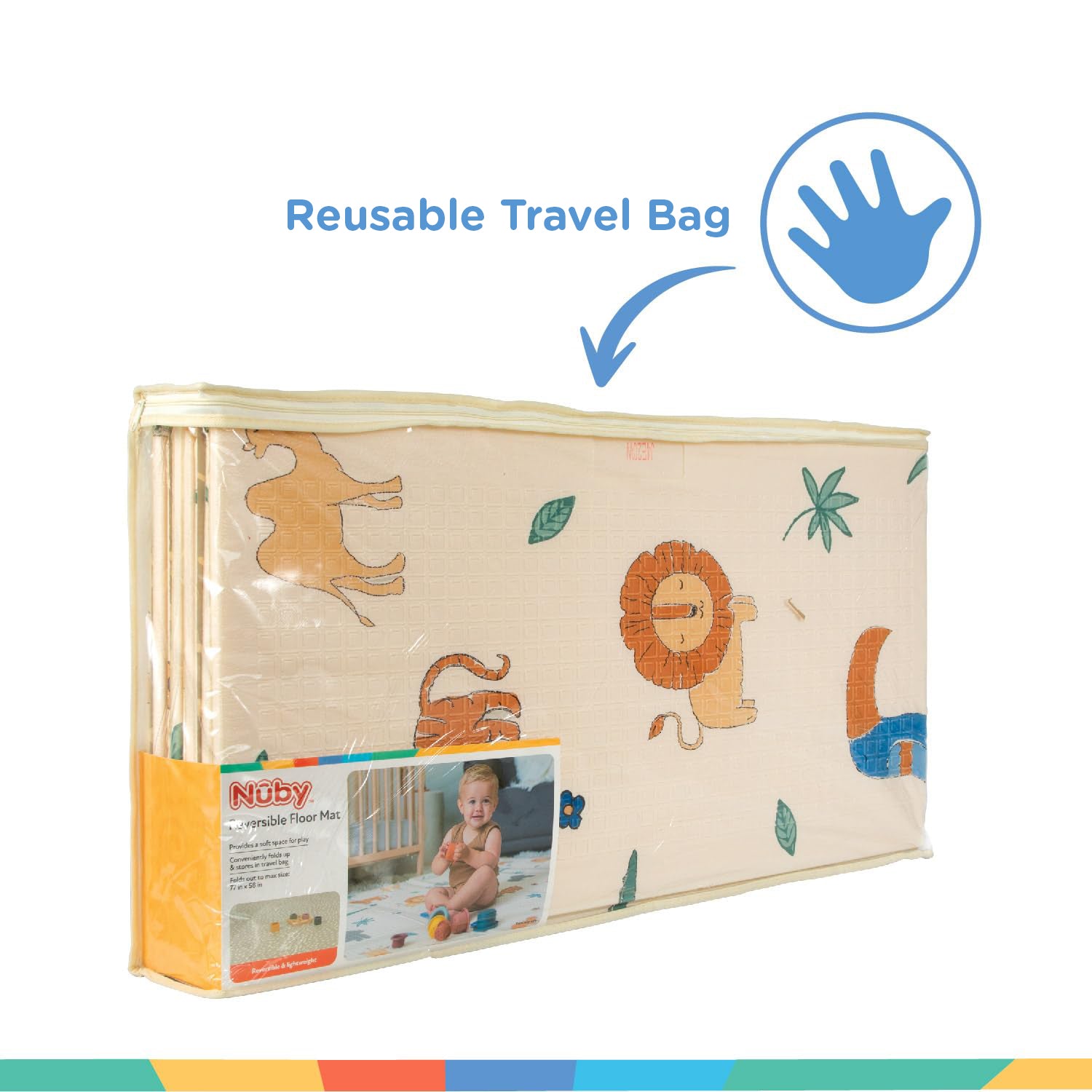 Reversible Floor Mat | Safari