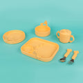 Animal Friends 6-Piece Dinnerware Set - Yellow Giraffe