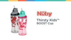 Thirsty Kids BOOST Flex Straw Water Bottle