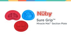 Sure Grip Miracle Mat 2-Section Plate | Grey