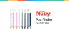 Cloth Pacifier Clip (2 Pack)