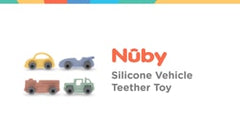 Silicone Vehicle Teether Toy Set