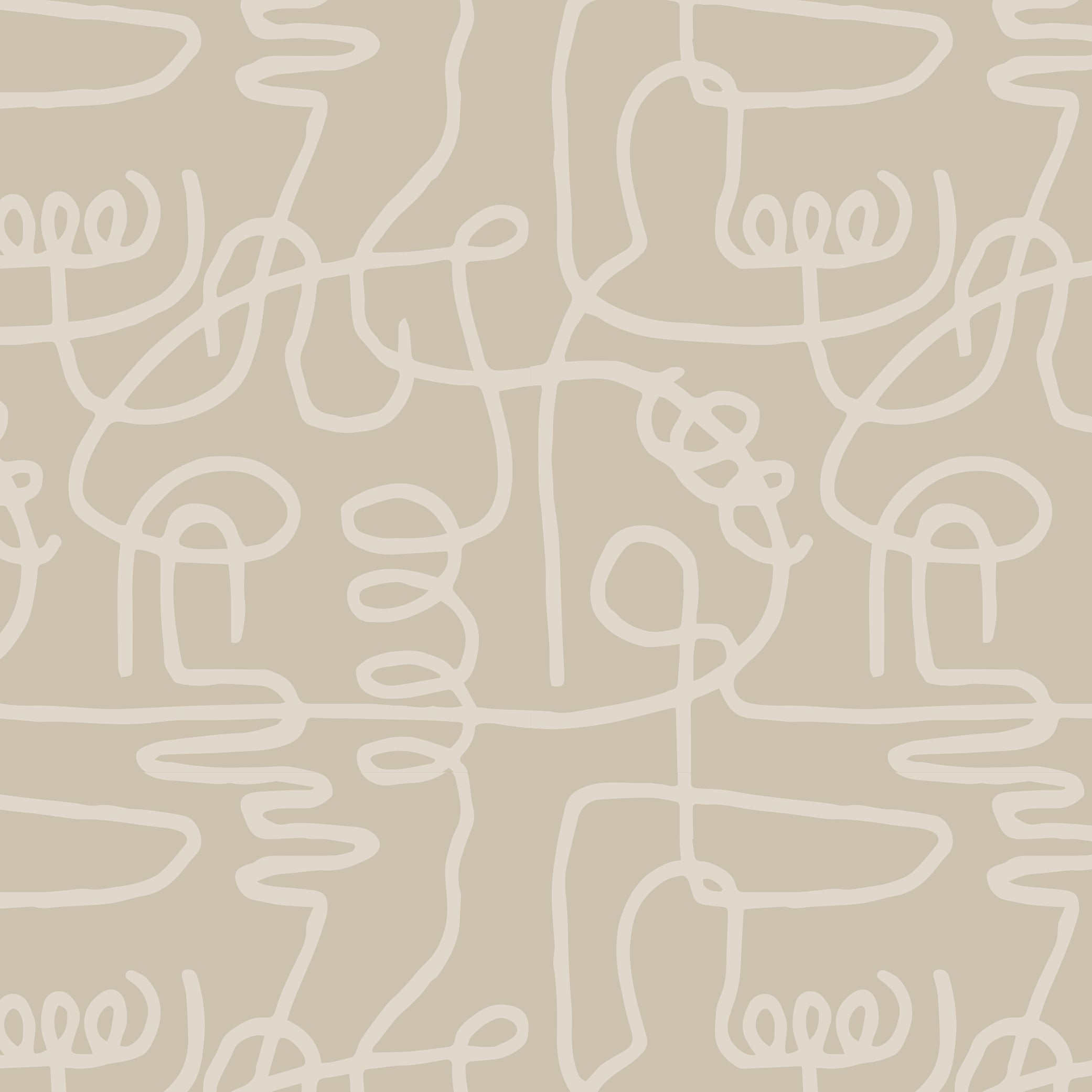 4-in-1 Multi-Use High Chair | Beige Lines