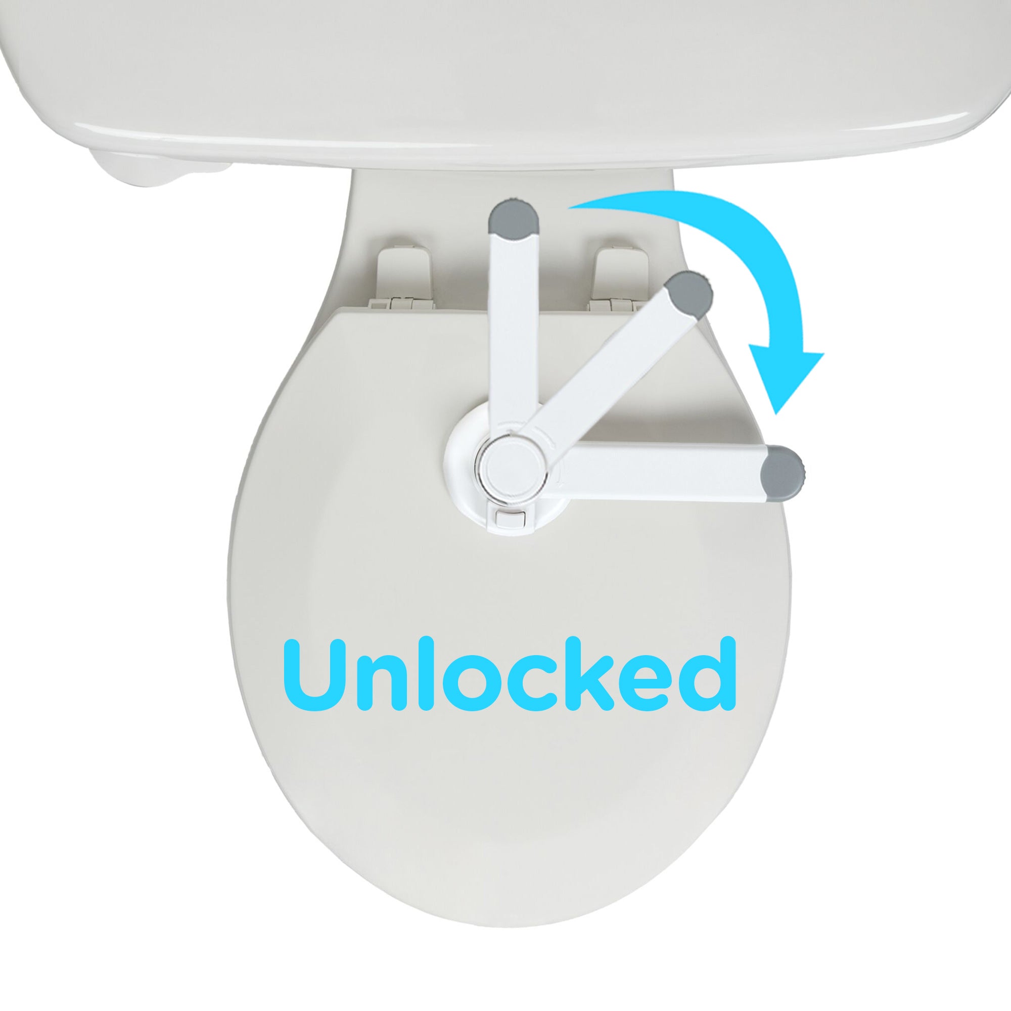 Safety Toilet Lid Lock | 2 Pack