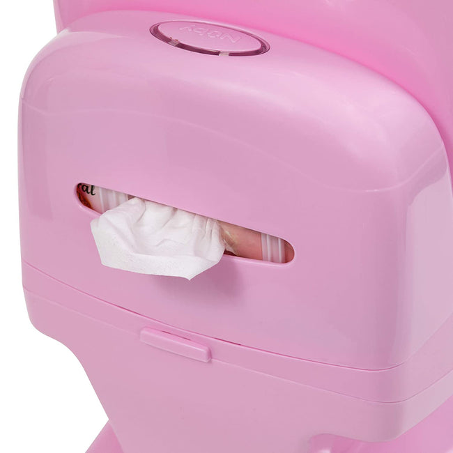 Mini Baby Potty Training Toilet with Flushing Button Waterproof